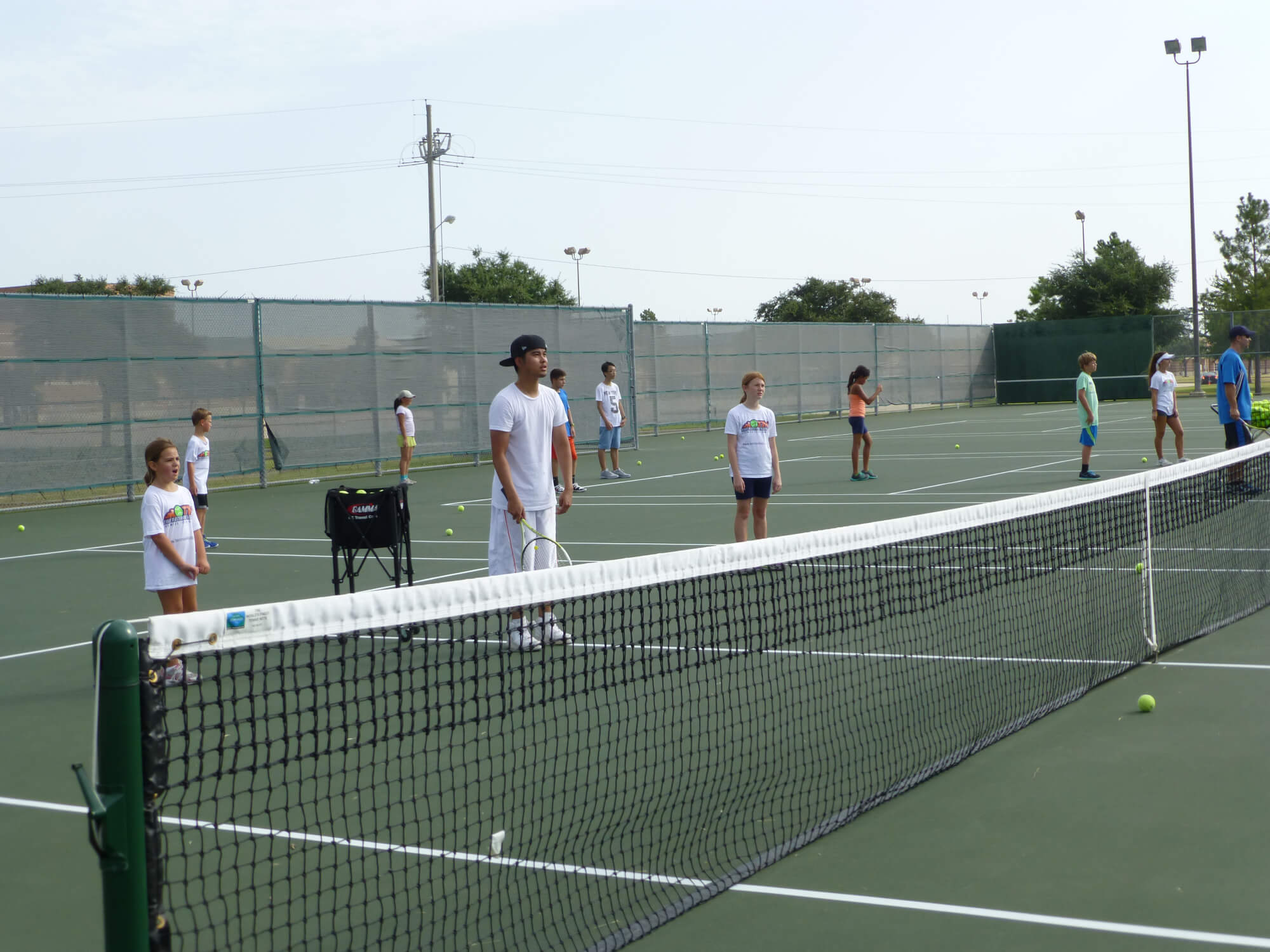 Tennis training